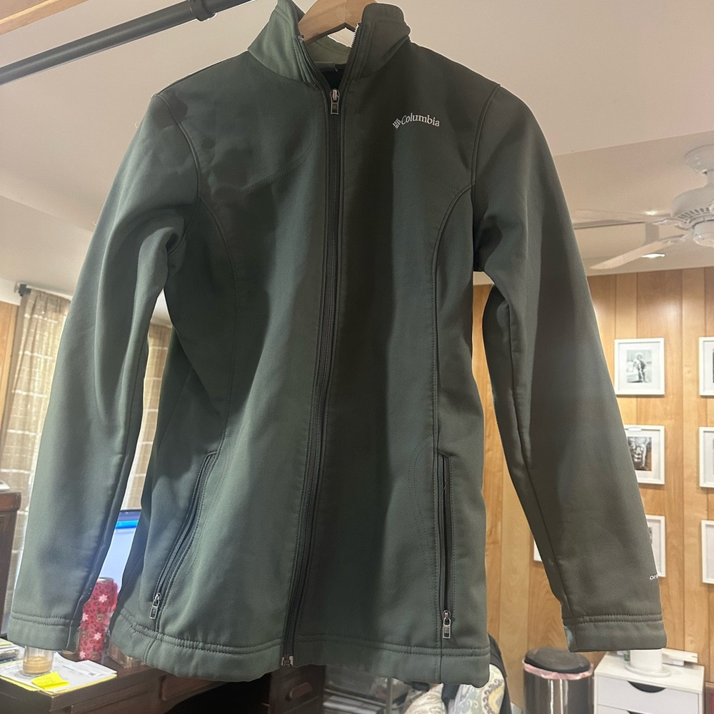 Columbia Charcoal Full-Zip Jacket